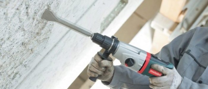 Зубило по бетону для перфоратора: где используется